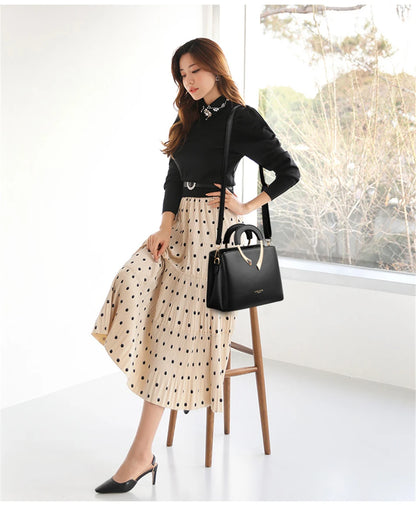 The Vanderwah Premium Leather Tote