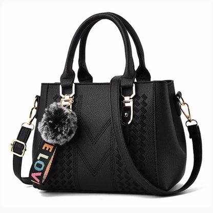 Women's Leather Handbag - Lovely