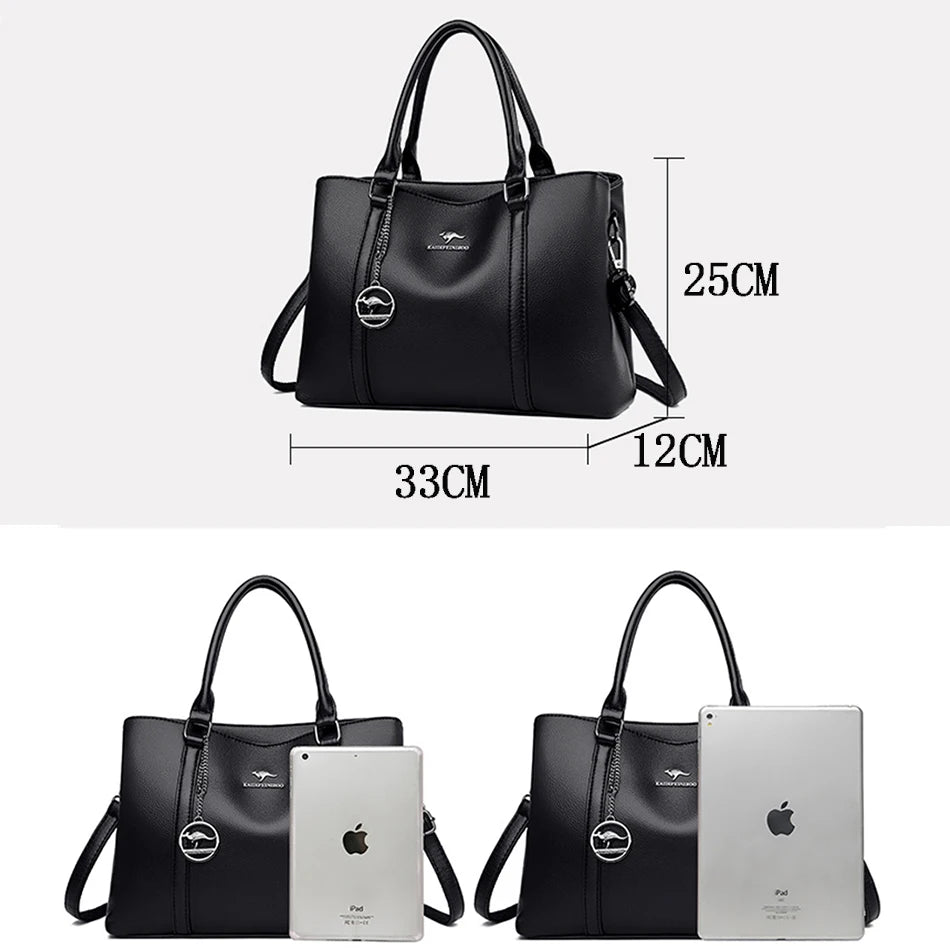 The Avenue Luxury Leather Crossbody