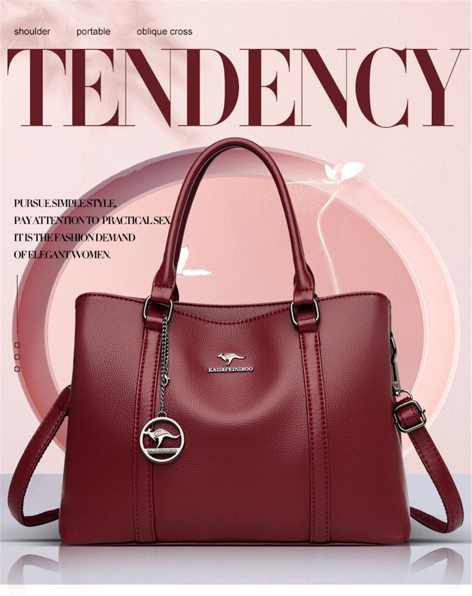 The Avenue Luxury Leather Crossbody