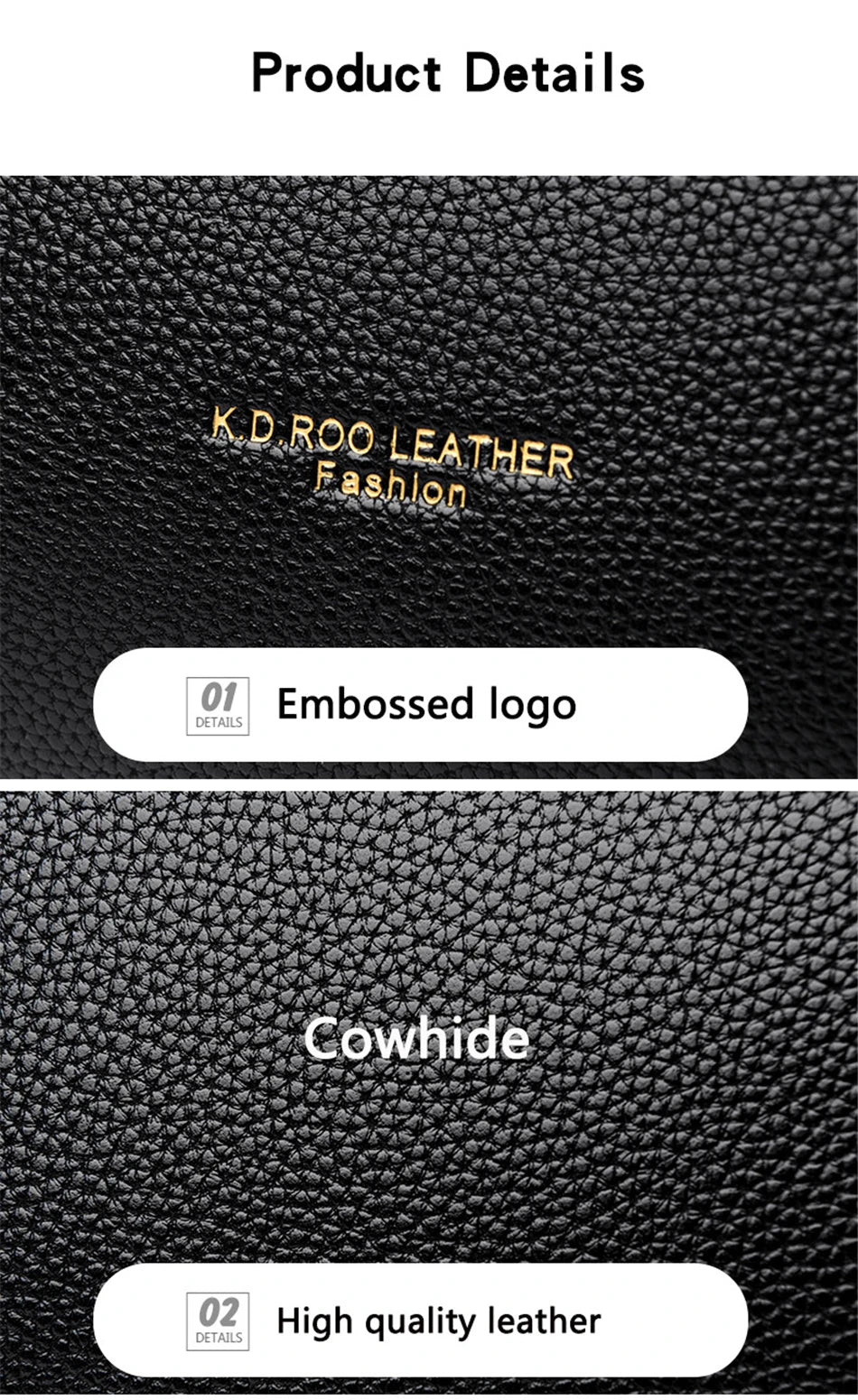 The Vanderwah Premium Leather Tote