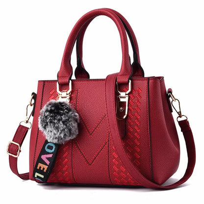 Women's Leather Handbag - Lovely
