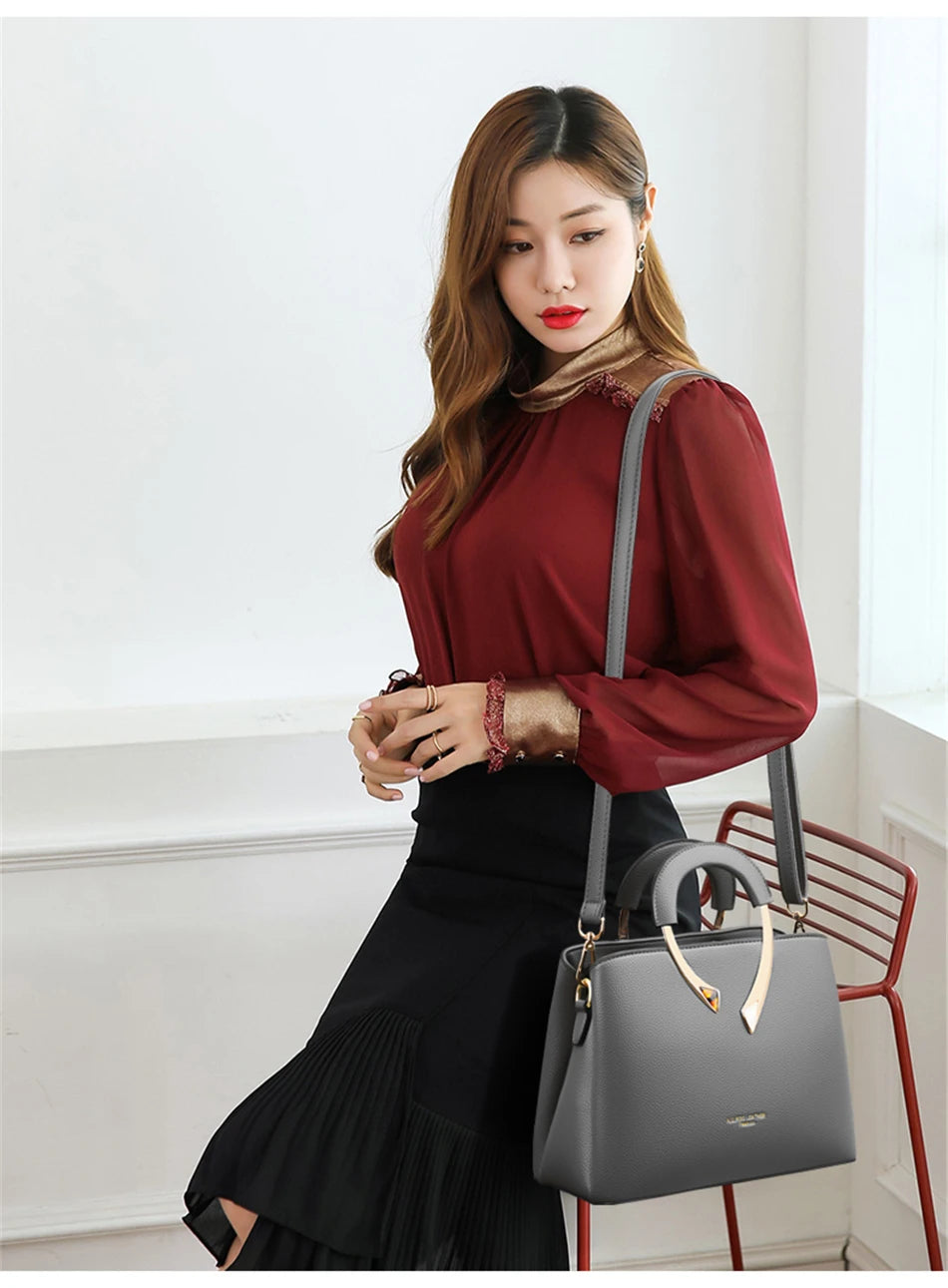 The Vanderwah Premium Leather Tote