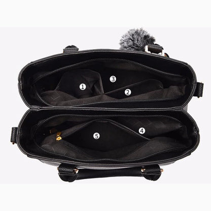 Women's Leather Handbag - Lovely