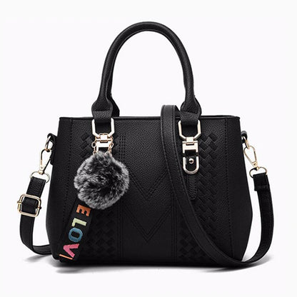 Women's Leather Handbag - Lovely