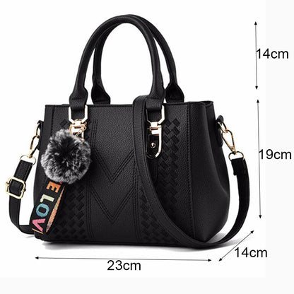 Women's Leather Handbag - Lovely