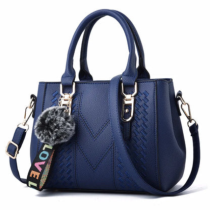 Women's Leather Handbag - Lovely