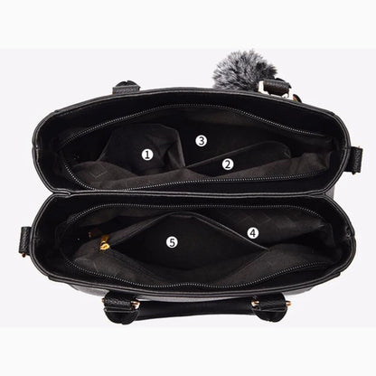 Women's Leather Handbag - Lovely