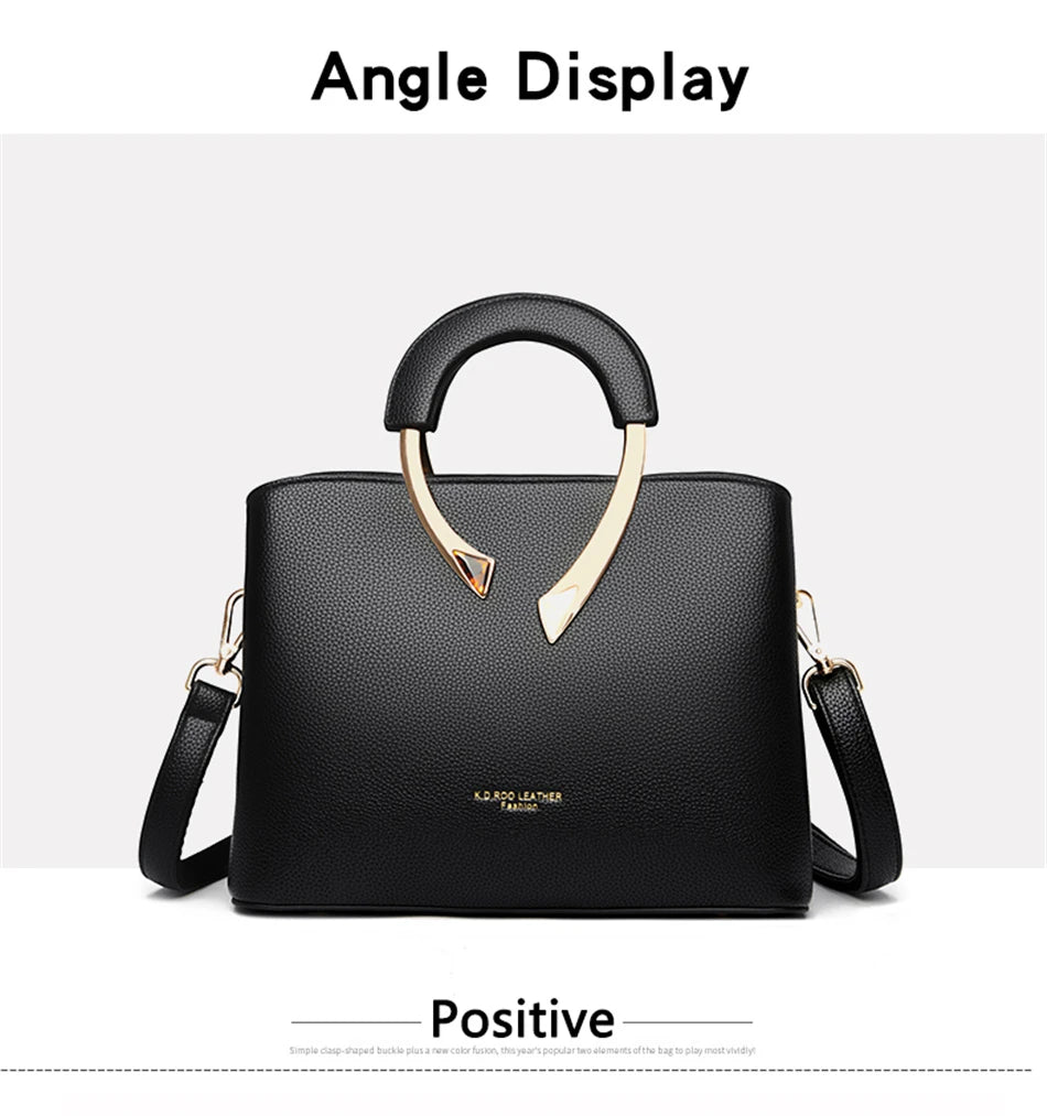 The Vanderwah Premium Leather Tote