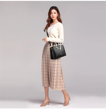 The Vanderwah Premium Leather Tote
