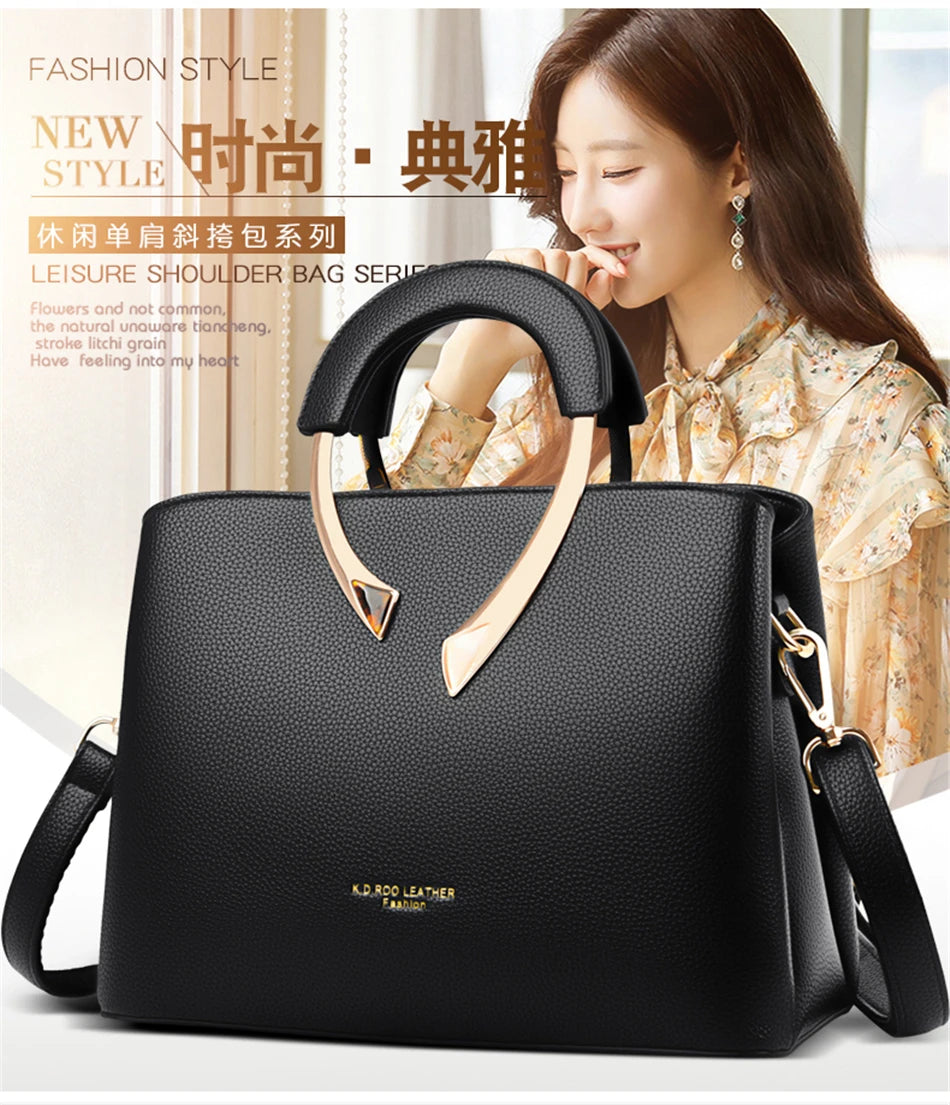 The Vanderwah Premium Leather Tote