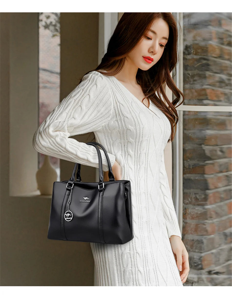 The Avenue Luxury Leather Crossbody