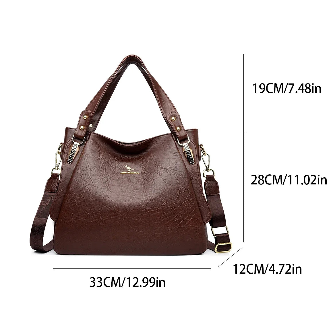 The Sovereign Leather Top-Handle Tote