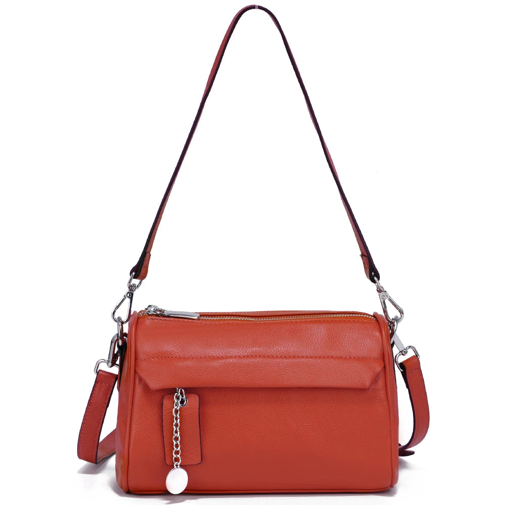 The Zency Leather Crossbody Bag