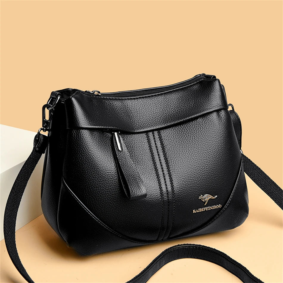 The Avenue Leather Crossbody