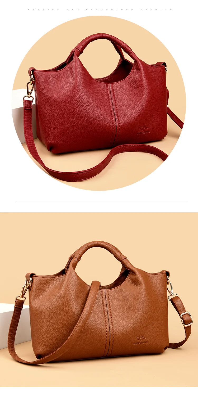 The Commuter Soft Leather Handbag