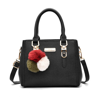 Slouchy Casual Leather Shoulder Bag