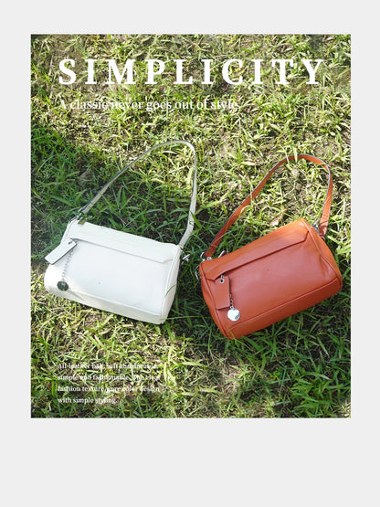 The Zency Leather Crossbody Bag