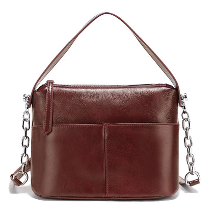 The Zency Black Top-Handle Bag