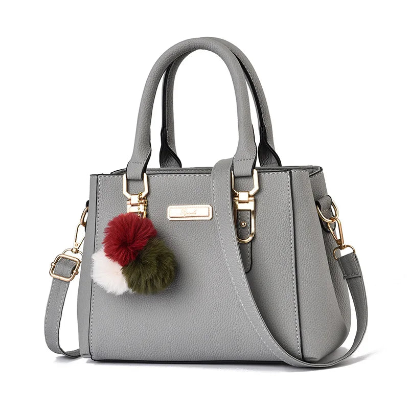Slouchy Casual Leather Shoulder Bag