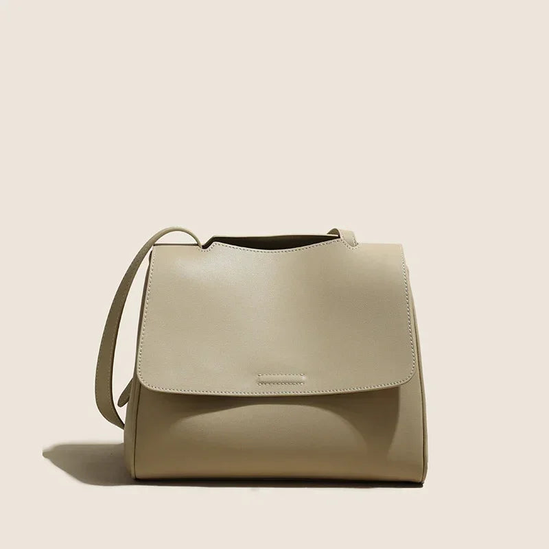The Minimalist Cowhide Messenger