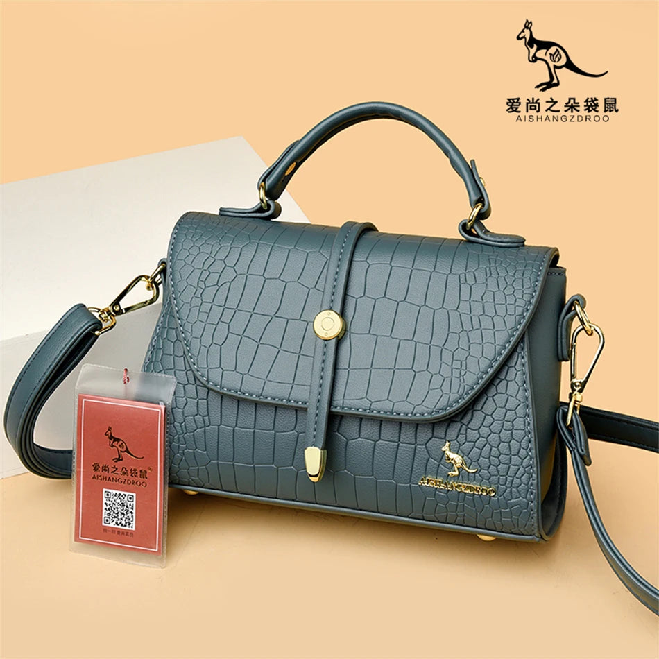 The Crocodile Leather Crossbody