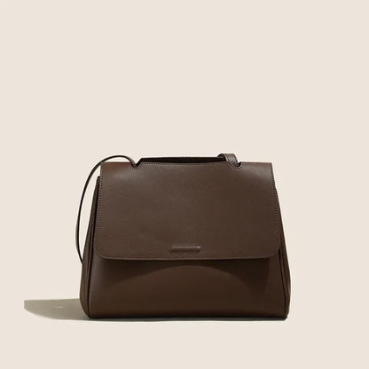 The Minimalist Cowhide Messenger