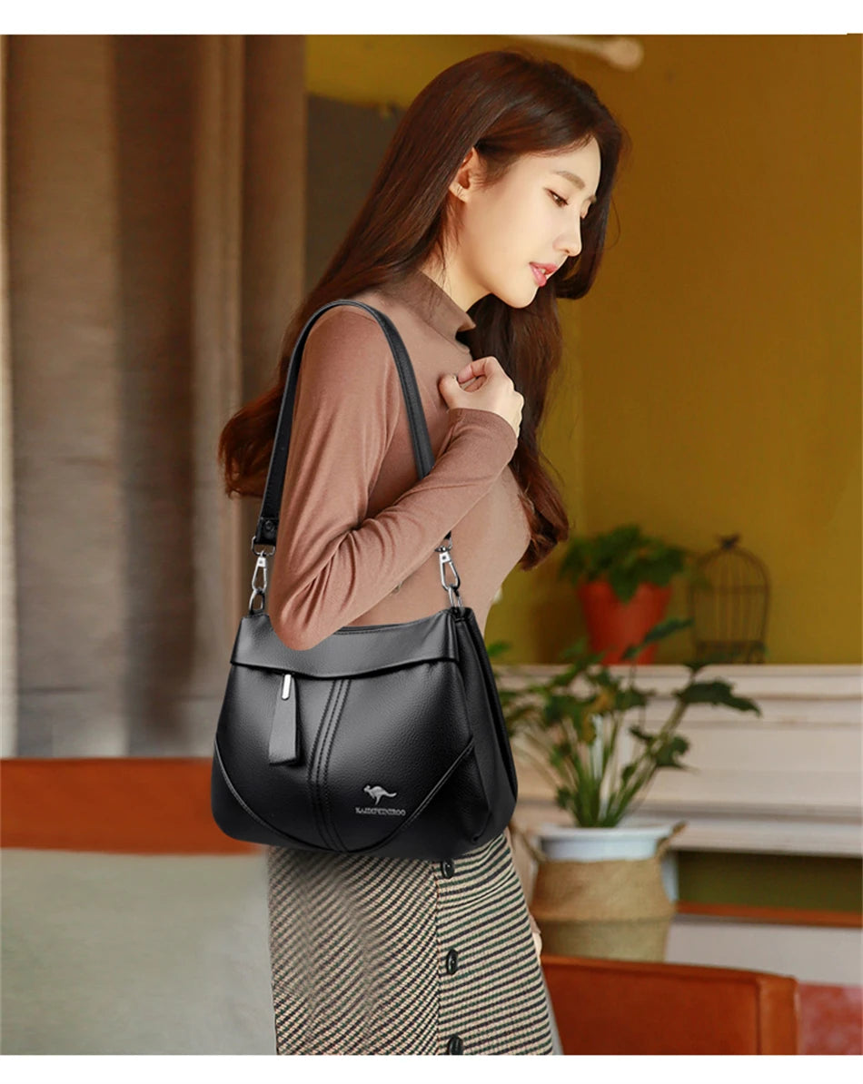The Avenue Leather Crossbody