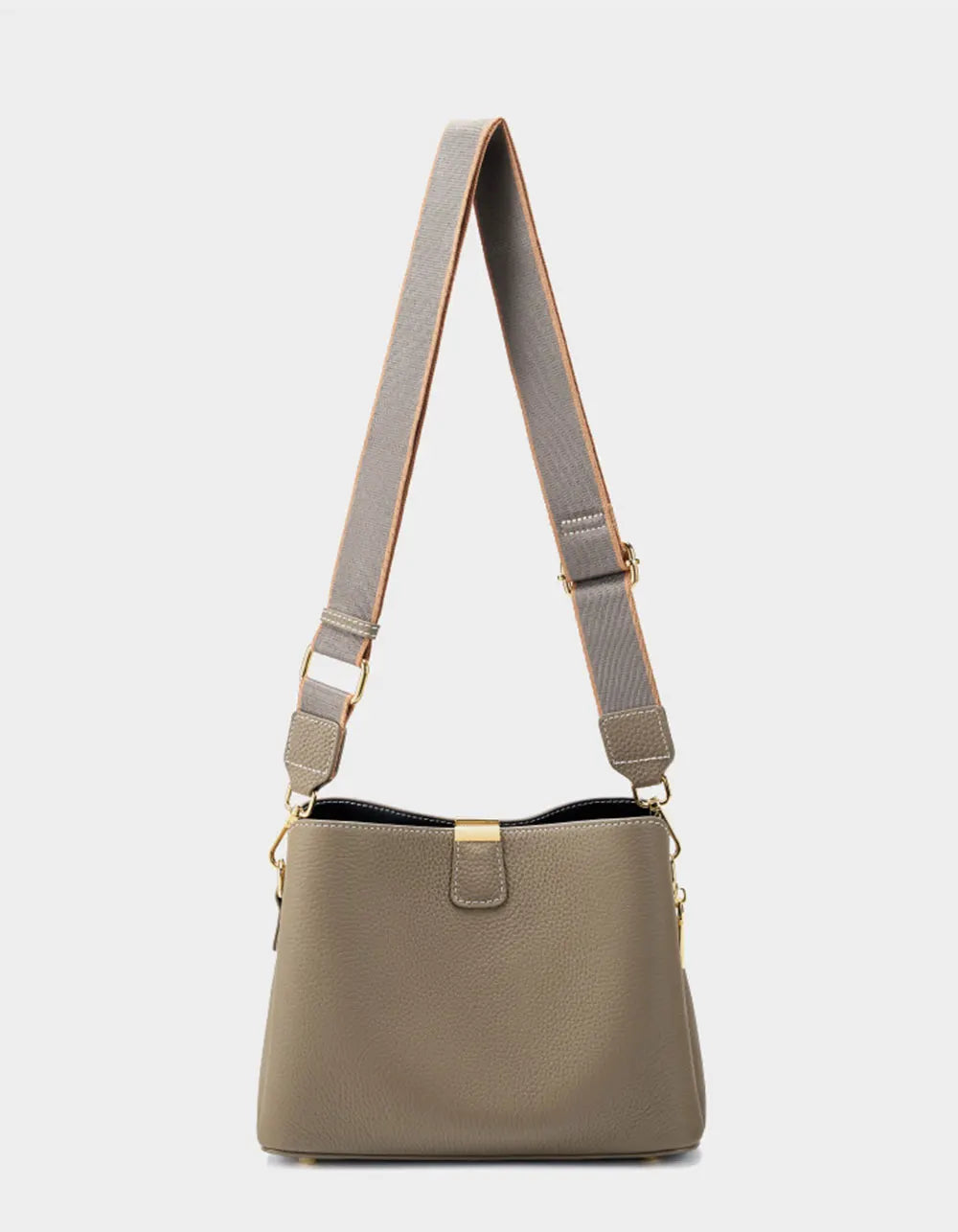 The Madison Genuine Leather Bucket Bag