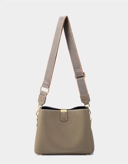 The Madison Genuine Leather Bucket Bag