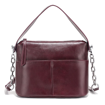 The Zency Black Top-Handle Bag