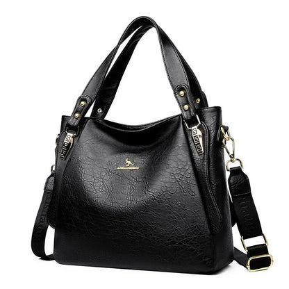 The Sovereign Leather Top-Handle Tote