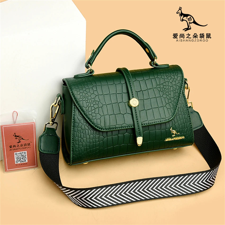 The Crocodile Leather Crossbody
