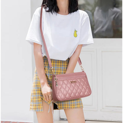 Women's Leather Handbag - Lovely