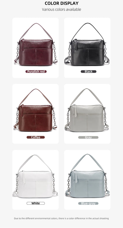 The Zency Black Top-Handle Bag