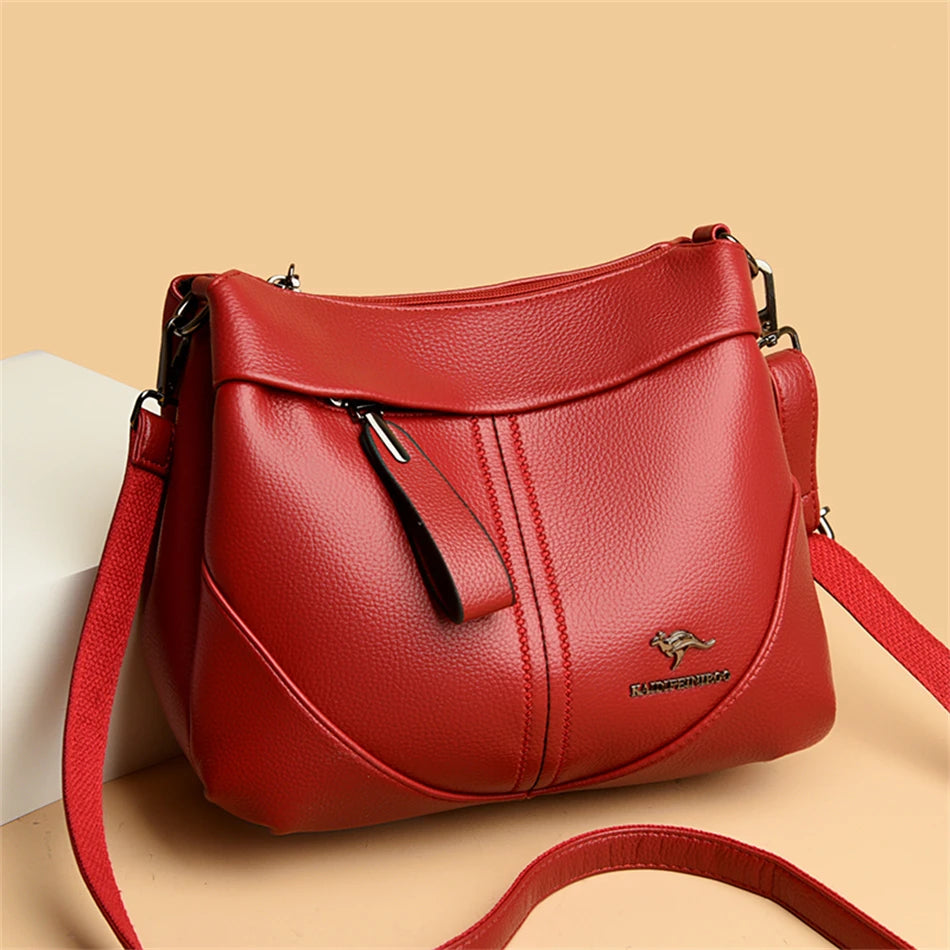 The Avenue Leather Crossbody