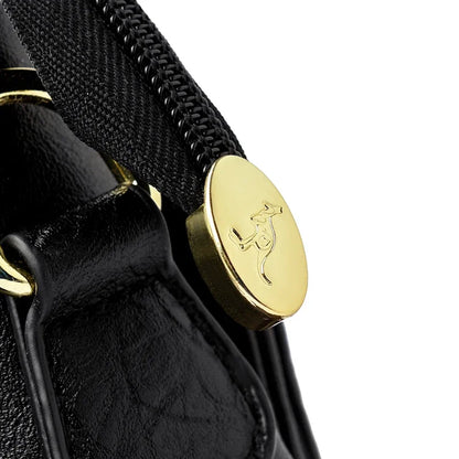The Sovereign Leather Top-Handle Tote