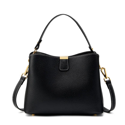 The Madison Genuine Leather Bucket Bag