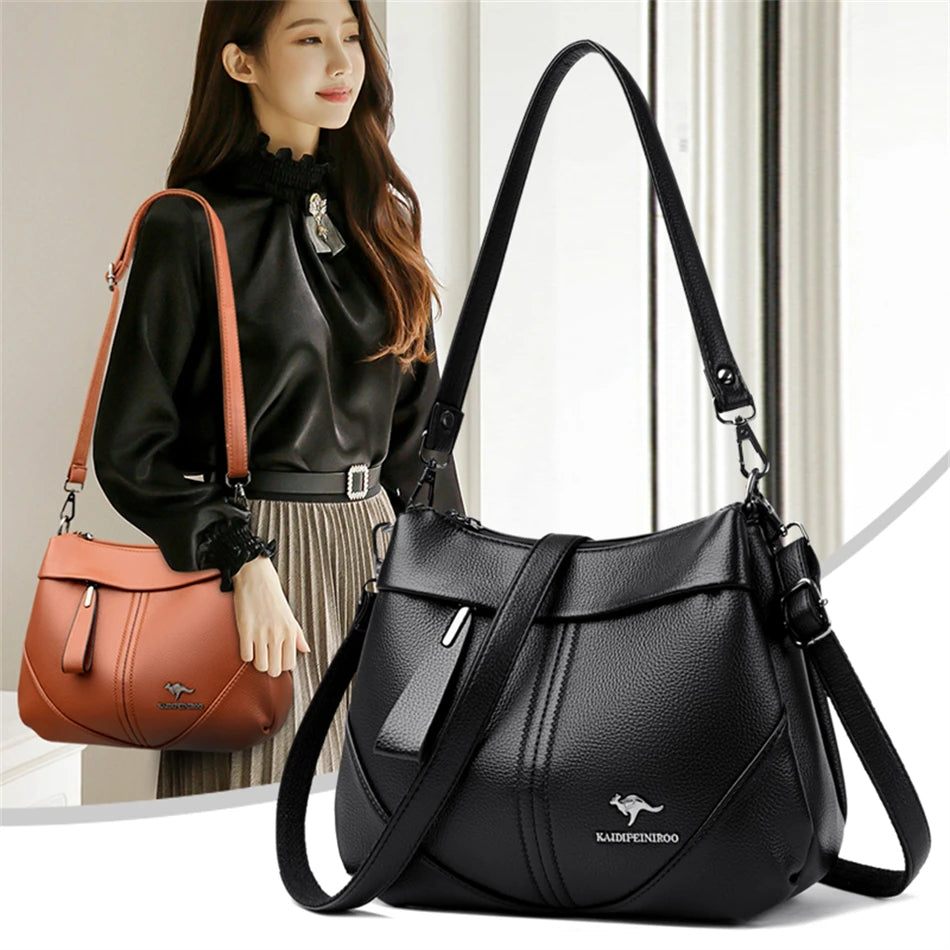 The Avenue Leather Crossbody