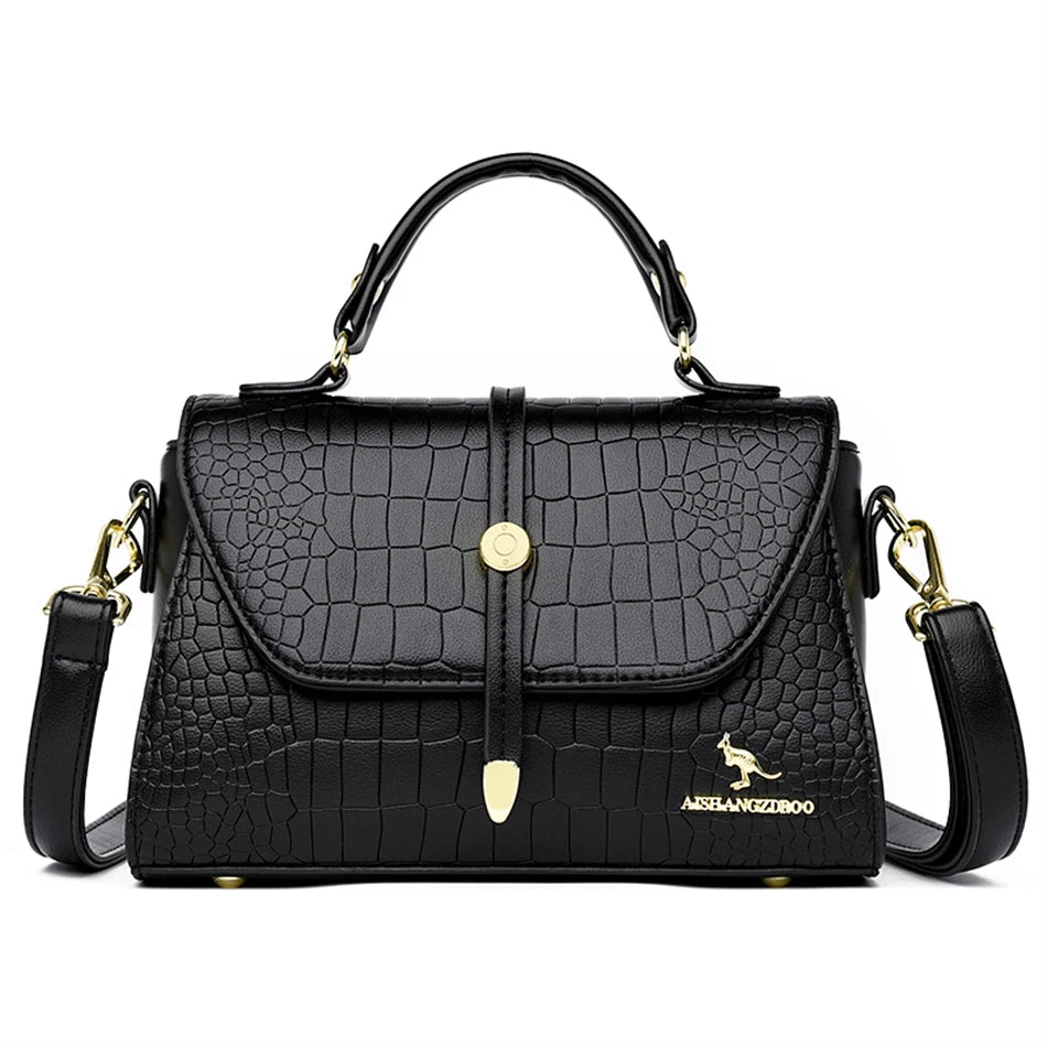 The Crocodile Leather Crossbody