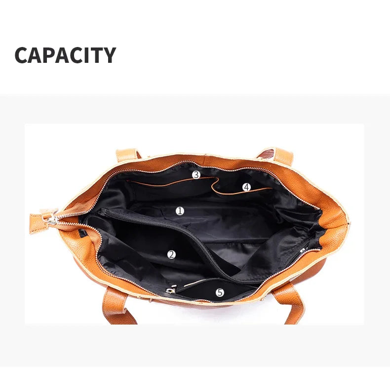 The Retro Large Capacity Handbag