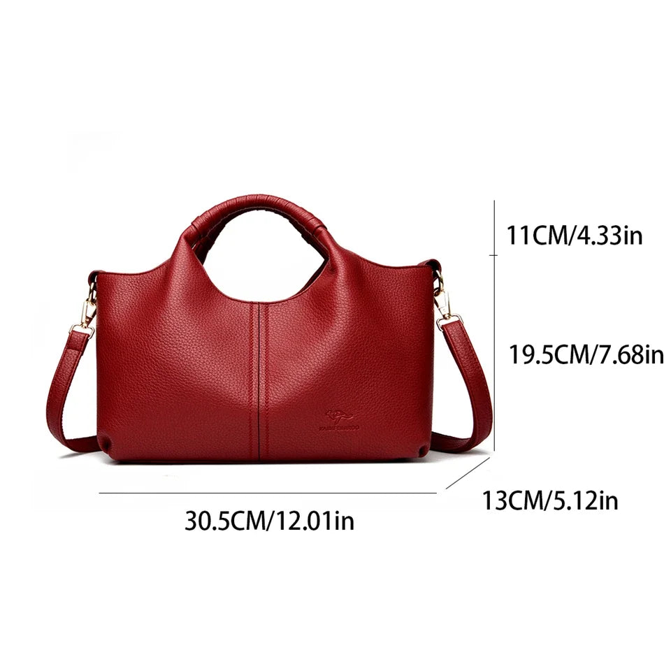 The Commuter Soft Leather Handbag