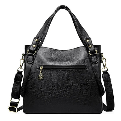The Sovereign Leather Top-Handle Tote