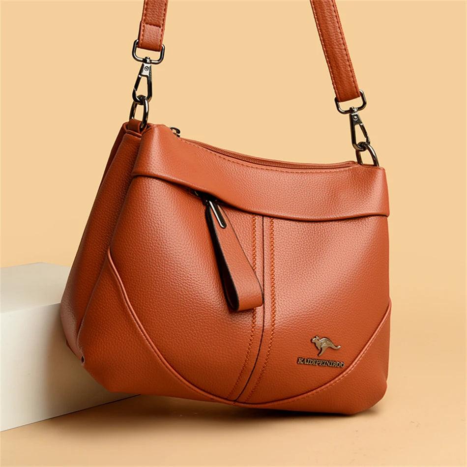 The Avenue Leather Crossbody