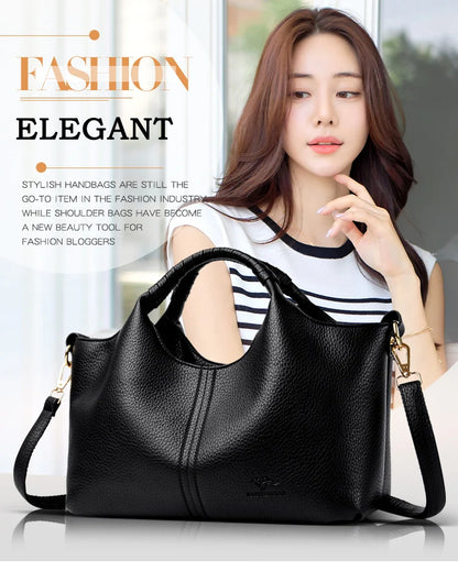 The Commuter Soft Leather Handbag