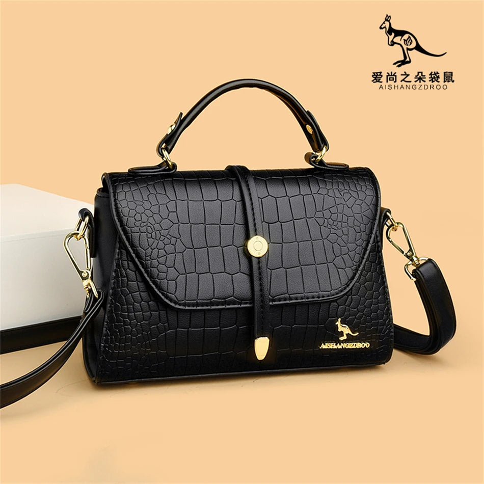 The Crocodile Leather Crossbody