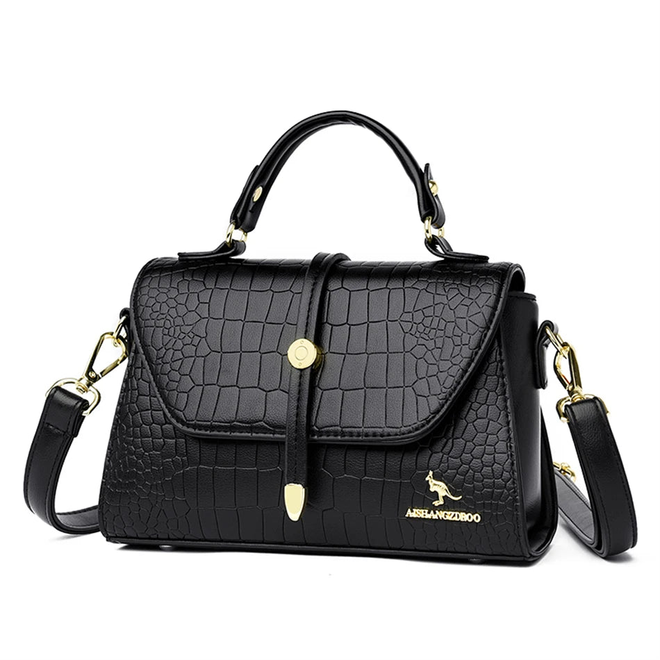The Crocodile Leather Crossbody
