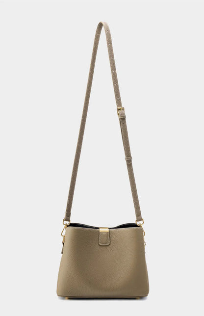 The Madison Genuine Leather Bucket Bag