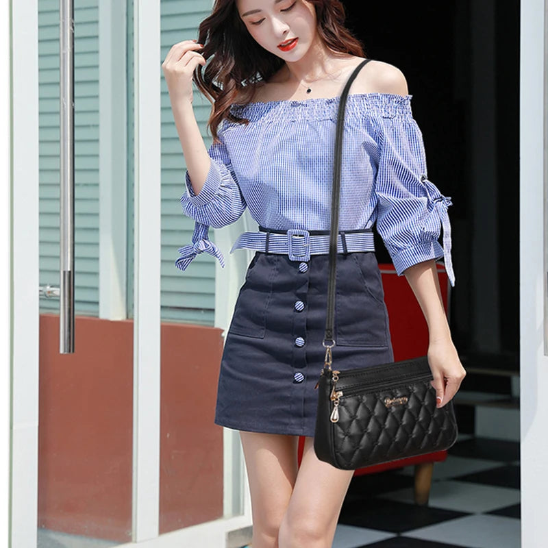 Women's Leather Handbag - Lovely
