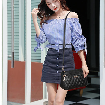 Women's Leather Handbag - Lovely